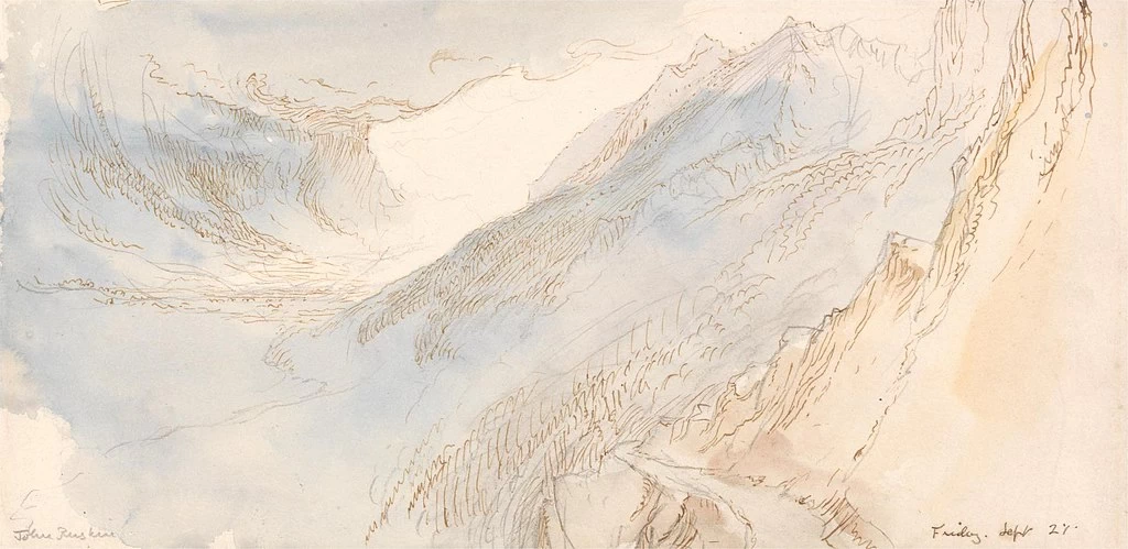 Paesaggio di montagna, Macugnaga - Yale Center for British Art